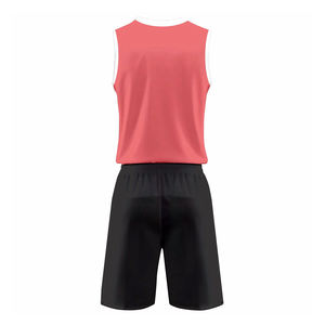 Ensemble d'uniformes de basket-ball à sublimation réversible personnalisable, maillot d'équipe respirant de grande taille aux couleurs personnalisées - Product Image 4