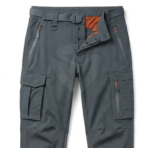 Pantalon cargo pour homme style aventure, matériau léger et durable, parfait pour les voyages, la randonnée, les tenues décontractées et le style de vie moderne - Product Image 3