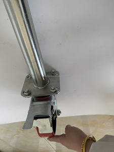 Roulette de remorquage en acier avec roues et support pivotant pour remorque de bateau, chariot à main, <span class=keywords><strong>camping</strong></span>-<span class=keywords><strong>car</strong></span> et motorhome - Product Image 6