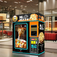 Machine distributrice de pizzas chaudes avec méthode de livraison par levage sur axes XY pour un distribution d'aliments stable et sécurisée