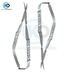 KAHLU-Instrumentos de microcirugía con tijera de acero inoxidable, tijeras ortopédicas de alta calidad - Product Image 5