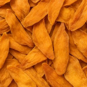 มะม่วงอบแห้งคุณภาพพรีเมียมที่ดีที่สุด - 1000 กรัม - ไม่มีน้ำตาลและไม่มีซัลเฟอร์ - ขนมผลไม้ธรรมชาติ - สำหรับซีเรียลและสมูทตี้ - Product Image 6