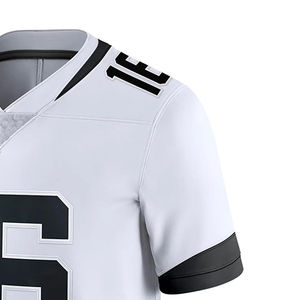 Conjunto de Camiseta de Entrenamiento de Fútbol Americano de Alto Rendimiento, Tela de Poliéster Ligera, para Adultos - Product Image 5