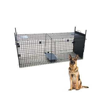 Doğrudan satış çevre dostu büyük köpek Catcher kafes insancıl katlanır canlı hayvan tuzağı açık kullanım kuşlar vahşi hayvanlar haşere kontrolü - Product Image 4