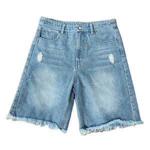 Shorts en jean pour hommes, tissu extensible doux, respirant et durable, décontracté, pour l'été, élégant, confortable, mode quotidienne, bas - Product Image 3