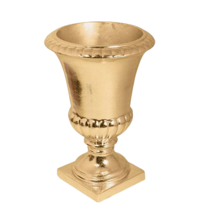 Pot de fleur de table de concepteur attrayant hôtels et restaurants décor à la maison et vase à fleur fini or intérieur - Product Image 6