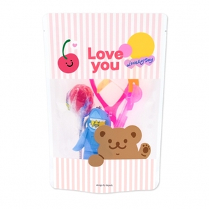 Sac cadeau Godi Bear avec fermeture éclair - Product Image 5