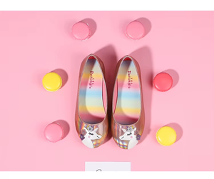 Ballerine alla Moda per Bambine, Scarpe Casual in PU con Cartoni Animati, Leggere per Primavera ed Estate, Scarpe da Principessa - Product Image 4