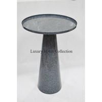 Drops Design Heavy Duty Centre Table Couleur Argent Design Unique Fait Main Aspect Attrayant Miroir Poli Admirable Look Fournitures