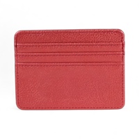 Porte-cartes portable en similicuir imperméable France Design FD0000060 avec porte-clés, personnalisable avec monogramme, pour voyages d'affaires et cartes