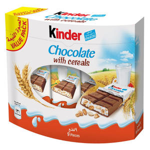 Kinderr Country Fine chocolat au lait fourré au lait (59%) contenant des céréales - Product Image 6