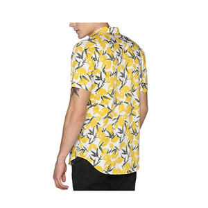 Camisa Hawaiana de Playa de Verano Personalizada al por Mayor para Hombre, Cuello en V, Transpirable, de Secado Rápido, Ecológica, Informal - Product Image 6