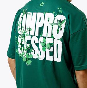 T-shirt décontracté d'été pour homme en coton biologique surdimensionné à manches courtes respirant à séchage rapide anti-UV 2026 - Product Image 5