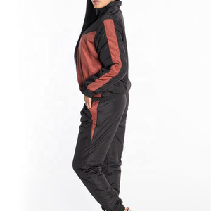 Conjuntos cortavientos de diseño personalizado para mujer al por mayor conjuntos cortavientos transpirables para mujer de talla grande al por mayor - Product Image 3