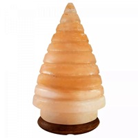 Lampe de nuit USB miniature de haute qualité en sel de l'Himalaya naturel, sculptée à la main, style bol champignon, personnalisable, vente en gros Noël 2024