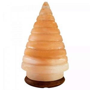 2024 Christmas Wholesale Best Quality Mini USB Night Light Natural Himalayan Salt Lamp Carved <b>Mushroom</b> Bowl Style Custom Logo - Product Image 2