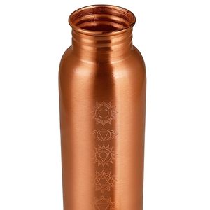 Elegant Luxury Pattern Printed Eco-Friendly Pure Copper High Quality Handcrafted Water <b>Bottle</b> with Lid for Special Occasions - Product Image 6