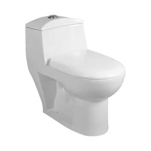 Gran oferta, juego de inodoro de cerámica de una pieza, montaje en el suelo, armario de agua occidental, bandeja para sentadillas, artículos sanitarios, accesorio de baño, uso de lavabo - Product Image 4