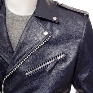 Veste d'hiver en cuir de qualité supérieure pour hommes, impression de logo personnalisé, style de rue, imperméable et coupe-vent, à prix de gros - Product Image 5