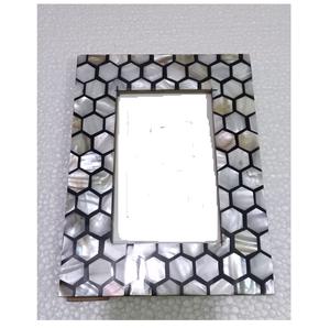 Fabricant sur mesure, cadre photo en nacre, écologique, taille personnalisée, qualité supérieure, Inde - Product Image 1