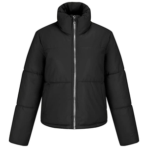 OEM Custom Made Winter Puffer Jacket Unisex Woolen Fabric Stand Collar Front Logo Anti-Bacterial Wholesale Price by HI 2026 - Product Image 6