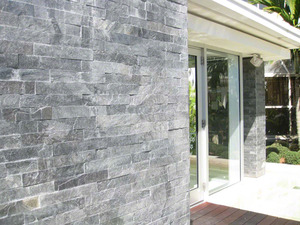 Vente flash - Pierres décoratives DSSG001 - Carreaux en ardoise de quartzite gris argenté traditionnel indien - Pierre naturelle pour murs, sols, hôtels, intérieur - Product Image 2