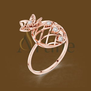 Bague minimaliste vermeil en or 18 carats pour le quotidien - Product Image 1