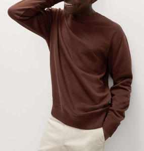 เสื้อสเวตเชิ้ตพิมพ์ลายพัฟโพลีเอสเตอร์100% สำหรับผู้ชายเสื้อสเวตเตอร์ฤดูใบไม้ร่วงออกแบบโลโก้ได้ตามต้องการ - Product Image 3