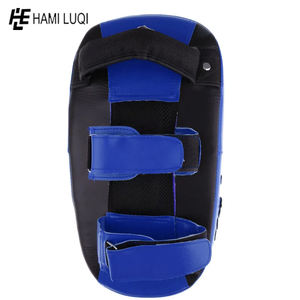 Coussinets personnalisés OEM Muay Thai Kick Pad Protecteur de boxe Rembourrage lourd Coussinets thaïlandais Arts martiaux Offre Spéciale d'entraînement Taekwondo - Product Image 3