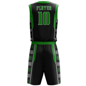 Maillots d'équipe de conception d'uniformes de basket-ball personnalisés Short d'évacuation de l'humidité Technique de sublimation personnalisée - Product Image 3