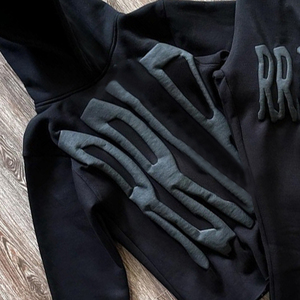 เสื้อมีฮู้ดของผู้ชายผ้าคอตตอนพิมพ์ลายเสื้อครอป3D ชายเสื้อระบายอากาศได้ดีดีไซน์แบบกำหนดเองได้ - Product Image 5