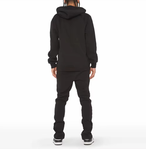 Survêtement d'hiver 100 % coton Ronpex International personnalisé en gros pour hommes – Tenue de sport et de jogging coupe classique pour la course à pied - Product Image 2