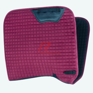 Tapis de selle de cheval anglais en gros fabriqué avec un tissu durable doublure douce matériau de haute qualité tapis de selle de soutien confortable - Product Image 3