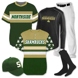 Uniforme de béisbol de color personalizado, jersey de softbol para mujer, pantalón de manga completa, ofertas de Jersey, ropa deportiva con botones para hombre, uniforme de equipo - Product Image 1