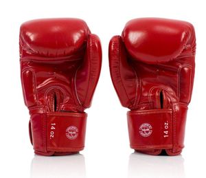 ถุงมือมวยแฟร์เท็กซ์สำหรับฝึกซ้อมมวยไทยนวมนวมหนังแท้ - Product Image 6