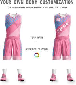 Suministro de fábrica Venta caliente Uniforme de baloncesto personalizado Camiseta de baloncesto personalizada Ropa deportiva personalizada - Product Image 3