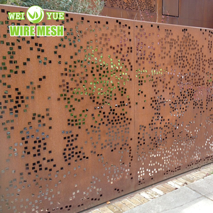 Tấm ốp mặt dựng bằng nhôm kim loại đục lỗ trang trí kiến trúc tùy chỉnh cho tường ngoài, xử lý hàn - Product Image 6