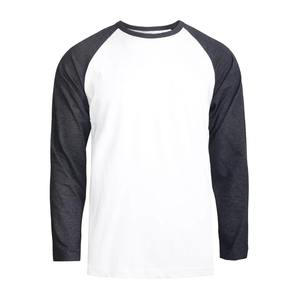 Vente chaude fournisseur de mode 60% coton 40% polyester t-shirt à manches longues pour hommes usine pour promotion - Product Image 6