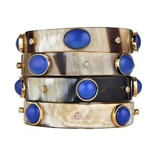 Artesanía artesanal hecha a mano Natural cuerno Color brazalete pulsera con amor y mejor diseño brazalete y pulsera - Product Image 4