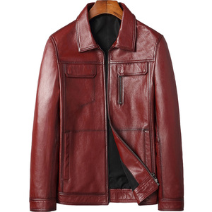 Customizable Classic <b>Trucker</b> Vintage Outfit Mustard Charcoal Grey Genuine Sheepskin Shirt Smooth Collar Casual Canvas Timeless - Product Image 6