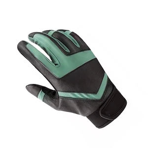 Guantes de bateo de béisbol para hombre con logotipo personalizado 2025, cuero antideslizante con agarre fuerte resistente al desgaste para posición de receptor - Product Image 4