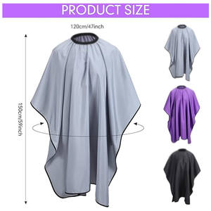 6 piezas de tamaño ajustable para hombres y mujeres, delantal de salón de peluquería elegante, delantal de salón de peluquería multifuncional personalizado - Product Image 2