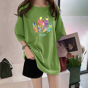 <b>T</b> <b>shirt</b> Manufacturer from Bangladesh factory New Fashion <b>Womens</b> Summer 100% Cotton Tshirt Custom Printed TShirts for <b>women</b> - Product Image 5
