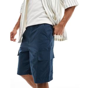 Pantalones cortos de sarga de algodón 100% informales para hombre de alta calidad, multibolsillos, sólidos, para deportes al aire libre, Pantalón cargo con cremallera - Product Image 1