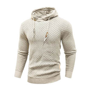 Sudadera con capucha unisex de gran tamaño para hombre, Sudadera con capucha con logotipo personalizado de algodón pesado de invierno sólido - Product Image 6