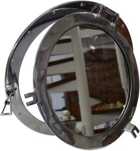 Unique Aluminum Handmade Nautical <b>Porthole</b> <b>Mirror</b> With Nickel Plated Home Decoration Marine Aluminium <b>Porthole</b> at Low Prices - Product Image 1