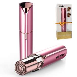 Épilateur rechargeable pour femmes, rasoir féminin indolore, lame en acier inoxydable, épilateur facial IPX7 pour les lèvres, le menton et les bras - Product Image 1