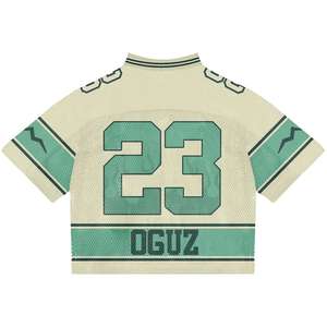 Sublimation personnalisée T-shirts de basket-ball pour hommes Respirant 100% Polyester Tissu antibactérien Casual Summer Workout Training - Product Image 5