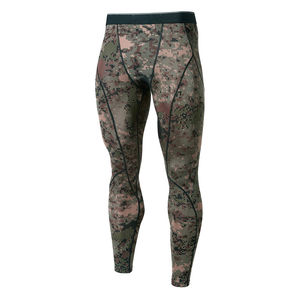 Pantalons de yoga pour hommes de haute qualité, leggings de sport d'entraînement avec imprimé, taille élastique, fabrication OEM personnalisée, prix de gros 2025 - Product Image 3