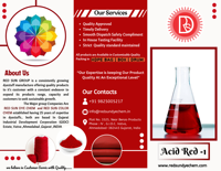 Rouge acide 1 (C.I.) 118050 CAS 3734-67-6) Poudre de colorant acide de haute qualité, colorants textiles, OEM disponible, marque RED SUN DYE CHEM